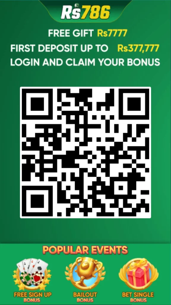 QR Code to download rs786 game