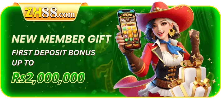 Claim your welcome bonus up to rs 2,000,000 in ZH88 Game