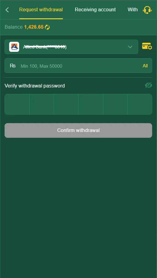 Withdraw money using easypaisa jazzcash and bank transfer